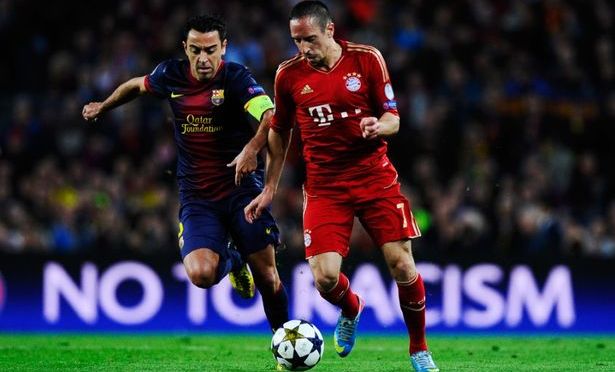 Bayern (phải) đang chính là một thế lực số 1 của bóng đá châu Âu hiện tại