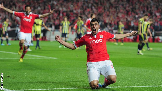 Oscar Cardozo sẽ là niềm hy vọng số 1 của Benfica