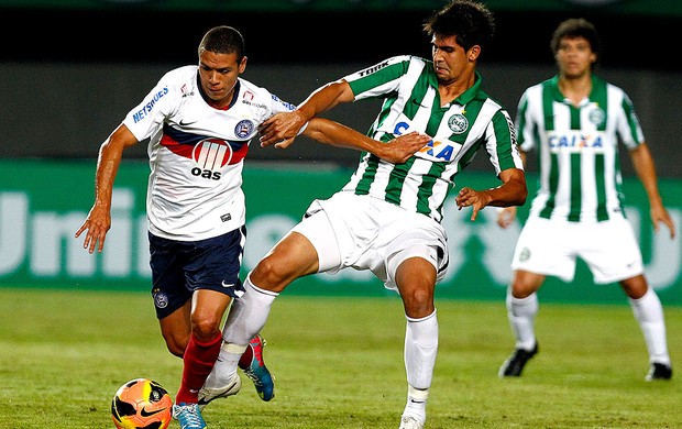 Coritiba (phải) đang không có được phong độ tốt trên sân khách trong thời gian gần đây