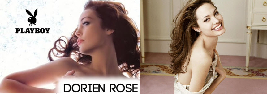 Dorien Rose rất giống Angelina Jolie