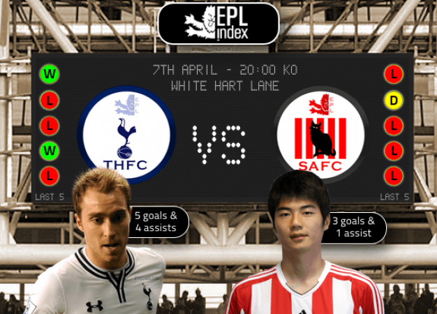 tottenham sunderland