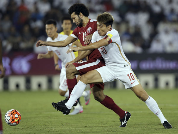 Trung Quốc vs Qatar