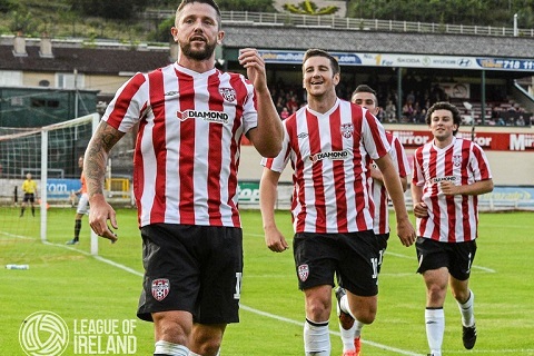 Derry City vs Galway United 1h45 ngày 14/6