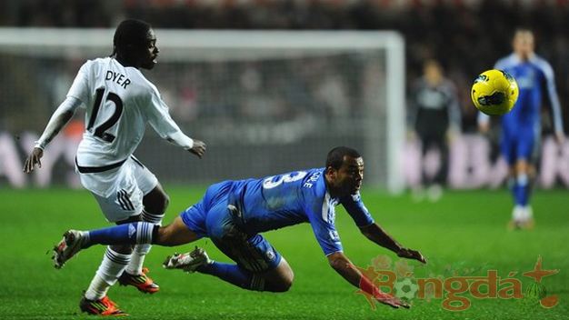 Swansea 1-1 Chelsea (Highlight vòng 23, Premier League 2011-12)