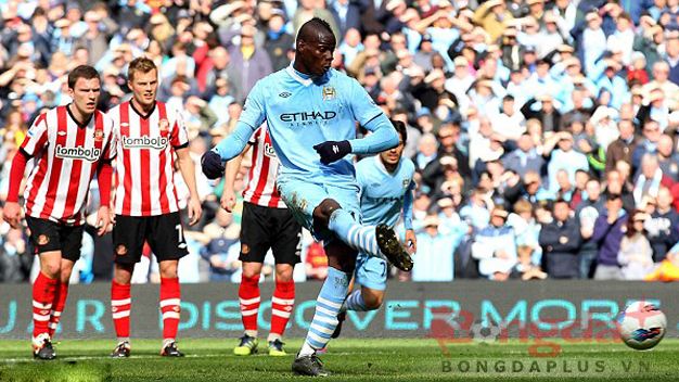 Man City 3-3 Sunderland (Highlight vòng 31, Premier League 2011-12)