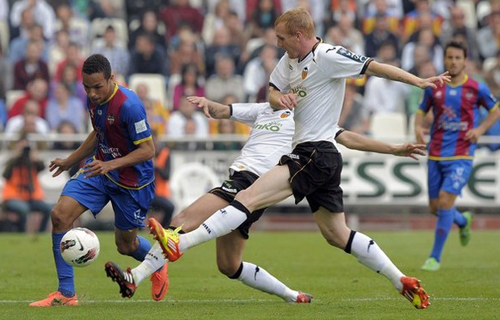 Valencia 1-1 Levante (Highlight vòng 30, La Liga 2011-2012)