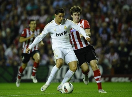 Athletic Bilbao 0-3 Real Madrid Highlight đá bù vòng 20 La Liga 2011-12