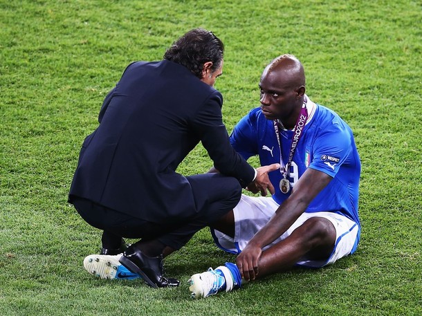 Bóng đá -  Prandelli động viên Balotelli: Phải chấp nhận thất bại