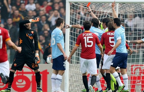 AS Roma 1-2 Lazio (Highlight vòng 26, Serie A 2011-12)