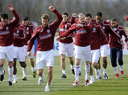 Sự chuẩn bị của đội tuyển Anh trước trận gặp Montenegro (Vòng loại Euro 2012)