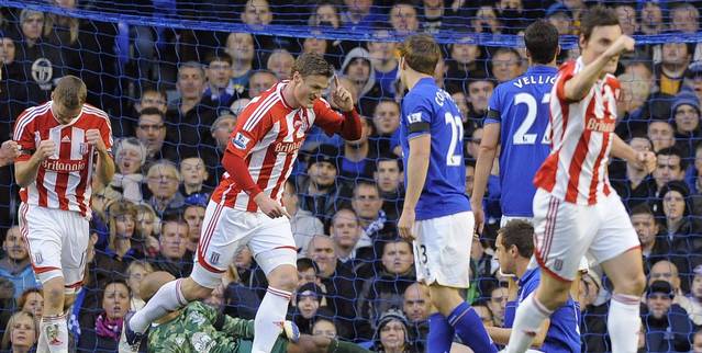 Everton 0-1 Stoke City (Highlight vòng 14, Premier League 2011-12)