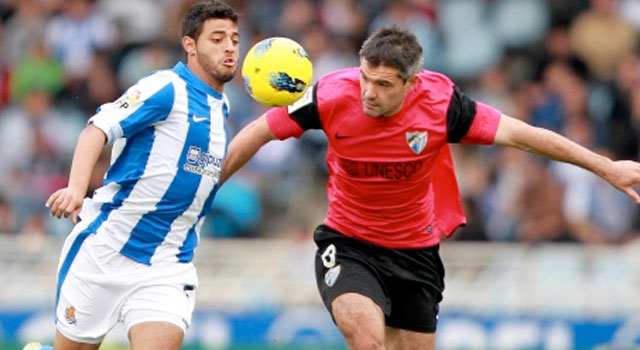 Real Sociedad 3-2 Malaga (Highlight vòng 15, La Liga 2011-12 )