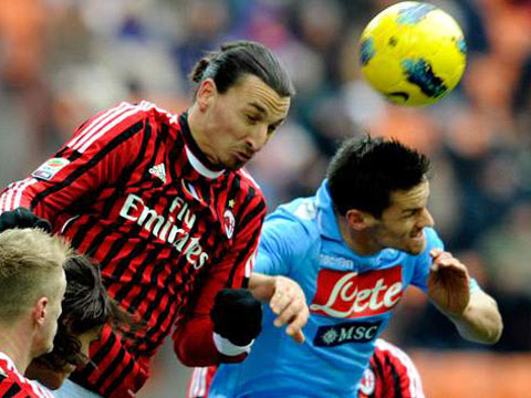 AC Milan 0-0 Napoli (Highlight vòng 22, Serie A 2011-12)