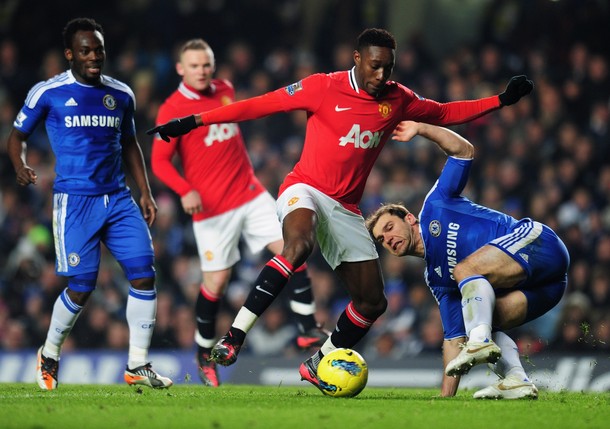 Chelsea 3-3 Manchester United (Highlight vòng 24, Premier League 2011-12)