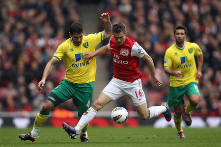 Arsenal 3-3 Norwich City Highlight vòng 37 Ngoại hạng Anh 2011-12