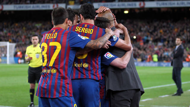 Barcelona 4-0 Espanyol Highlight vòng 37 La Liga 2011-12