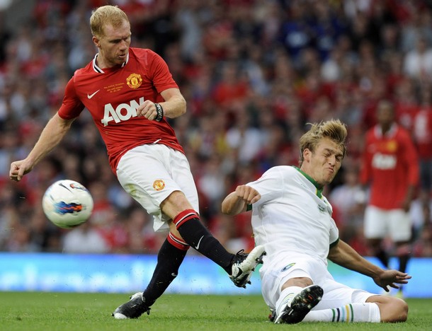 Siêu phẩm cực đẹp của Paul Scholes vào lưới New York Cosmos