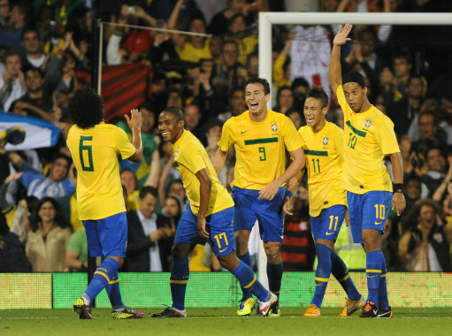 Brazil 1-0 Ghana (Giao hữu quốc tế 6-8-2011)