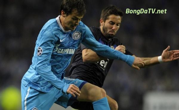 Porto 0-0 Zenit (Highlight bảng G, Champions League 2011-2012)