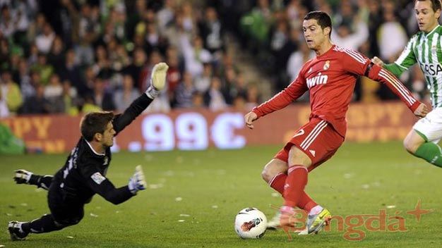 Real Betis 2-3 Real Madrid (Highlight vòng 27, La Liga 2011-2012)