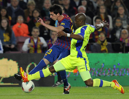 Barcelona 4-0 Getafe (Highlight vòng 33 La Liga 2011-12)