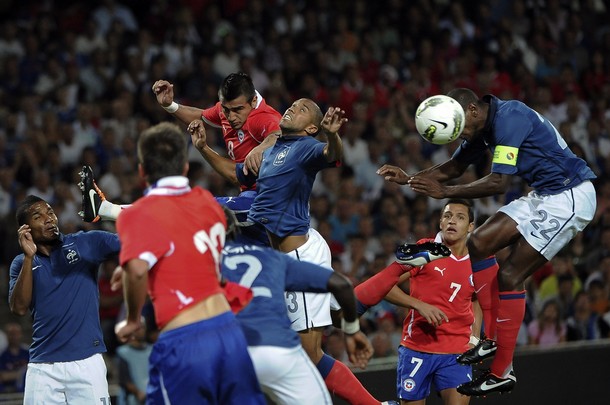 Pháp 1-1 Chile (Giao hữu quốc tế ngày 11-08-2011)
