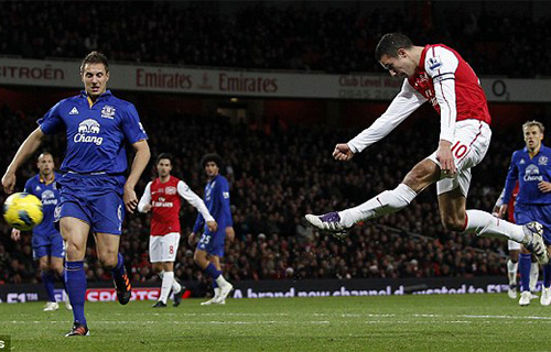Arsenal 1-0 Everton (Highlight vòng 15, Premier League 2011-12)