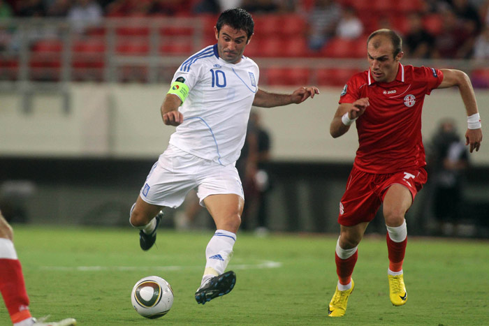 Georgia 1 - 2 Hy Lạp (Highlight bảng F, vòng loại Euro 2012)