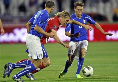 Italy 3 - 0 Bắc Ai-len(Highlight bảng C, vòng loại Euro 2012)