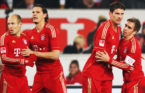 Stuttgart 1-2 Bayern Munich (Highlight vòng 16, Budesliga 2011-12)