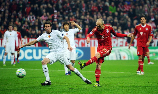 Bayern Munich 7-0 Basel (Highlight lượt về vòng 1:8, Champions League 2011-2012)