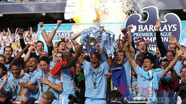 Clip Manchester City đăng quang ngôi vô địch sau 44 năm chờ đợi