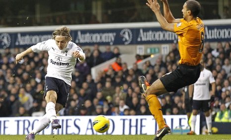 Tottenham 1-1 Wolverhampton (Highlight vòng 21, Premier League 2011-12)