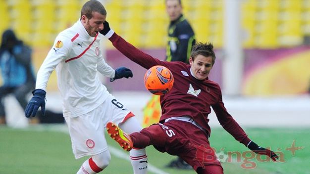 Rubin Kazan 0-1 Olympiakos (Highlight lượt đi vòng 1:16, Europa League 2011-2012)