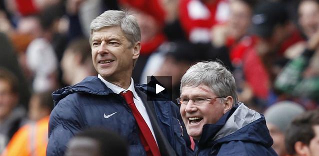 Tiếc nuối vì cơ hội bị bỏ lỡ Giáo sư Wenger ngả vào lòng trợ lí