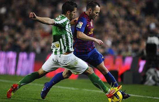 Barcelona 4-2 Real Betis (Highlight vòng 19, La Liga 2011-12 )