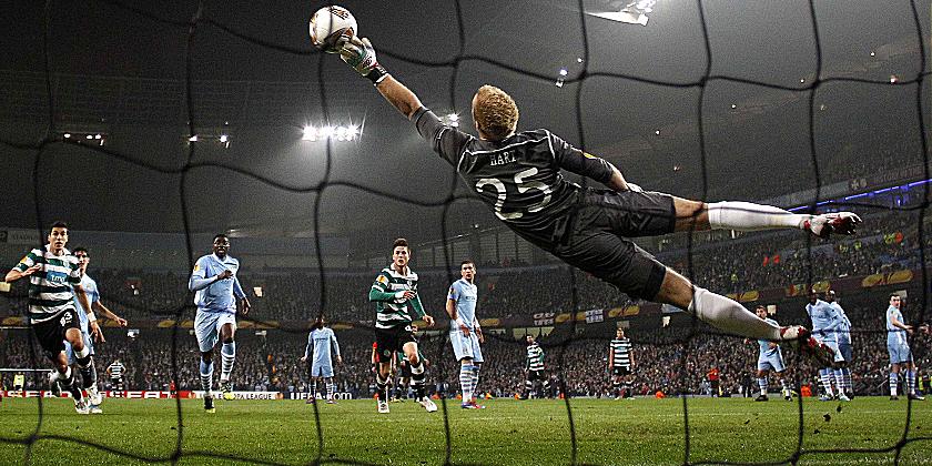 Manchester City 3-2 Sporting Lisbon (Highlight lượt về vòng 1:8 Europa League)