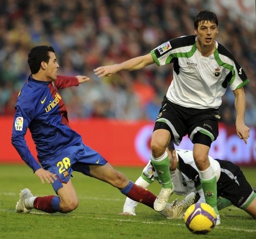 Barcelona 3-0 Racing Santander (Highlight vòng 8, La Liga 2011-2012)