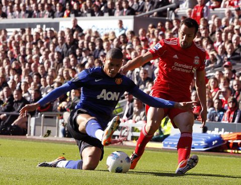 Liverpool 1-1 Man Utd (Highlight vòng 8, Premier League 2011-2012)