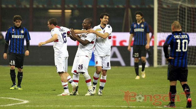 Inter Milan 0-3 Bologna (Highligh vòng 24, Serie A 2011-12)