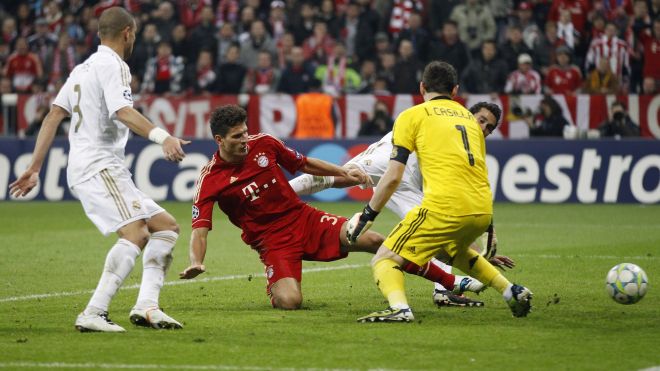 Bayern Munich 2-1 Real Madrid (Highlight bán kết lượt đi Champions League 2011-12)