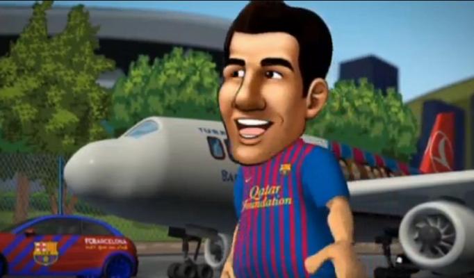 Bộ phim hoạt hình cực hay về Fabregas 