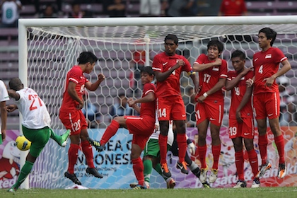 Thái Lan 0-2 Singapore (Highlight bóng đá Nam, Sea Games 26) 