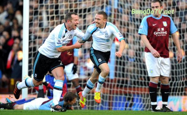 Aston Villa 0-2 Liverpool (Highlight vòng 16, Premier League 2011-12)