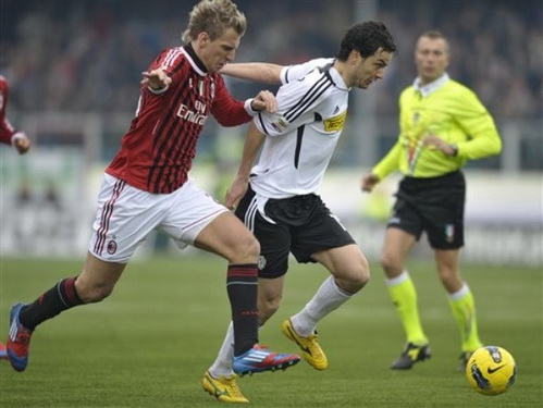 Cesena 1-3 AC Milan (Highlight vòng 24, Serie A 2011-12)