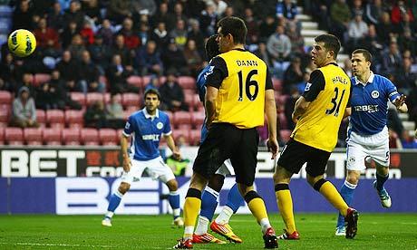 Wigan 3-3 Blackburn (Highlight vòng 12, Premier League 2011-12)