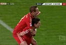GOAL! Gomez lập cú đúp đưa Bayern vượt lên dẫn trước (Live: Stuttgart 1-2 Bayern Munich)