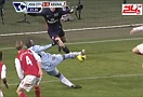 NGUY HIỂM! Balotelli dứt điểm cận thành (LIVE: Man City vs Arsenal)