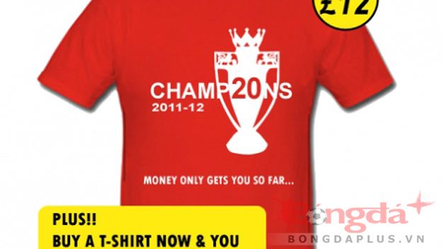 Bóng đá - Man Utd chưa vô địch, CĐV đã bán áo... kỷ niệm