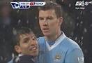 GOAL! Dzeko nới rộng cách biệt cho đội chủ nhà (LIVE: Man City 3-0 Fulham)